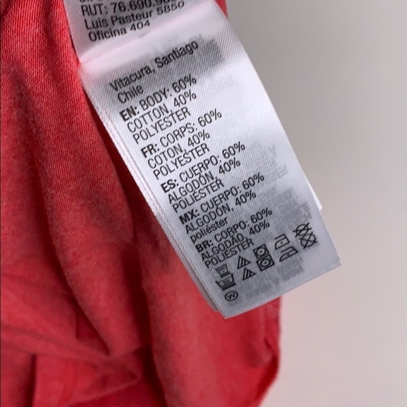 Roxy Girl Embroidered Star Lace Back Tank top new red - Picture 8 of 8